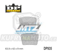 Destičky brzdové DP935 - DP BRAKES směs Premium Sinter OEM