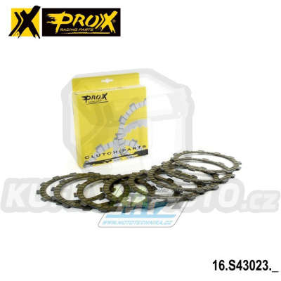 Lamely spojkové třecí (s obložením) Prox 16.S43023 - Kawasaki KX250 / 92-08
