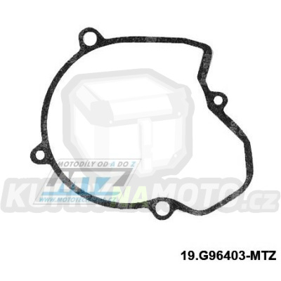 Těsnění víka zapalování KTM 400EXC+450EXC+520EXC+525EXC / 00-07 + 250EXC Racing / 01-06 + 450SMR+525SMR+560SMR