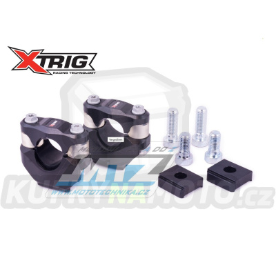 Klemy řízení Xtrig PHDS pro řidítka 28,6mm (pro brýle značky XTRIG) - včetně podložek 10mm a šroubů M12