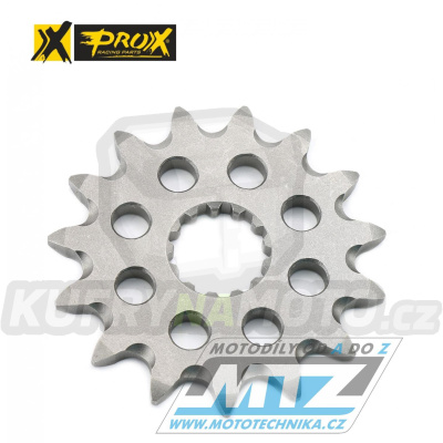 Kolečko řetězové (pastorek) 0565-13zubů ProX 07.FS23099-13 - Yamaha YZ250+YZF450+YZF400+YZF426 + WRF400+WRF426+WRF450 + TDR250+TRZ250+TT500+XT500 + MT03-YZF-R3+YZF-R25 + YFZ450+YFM660R Raptor + Kawasaki ER6F+ER6N+W800+Z650 + KLE650 Versys+EX650 Ninja