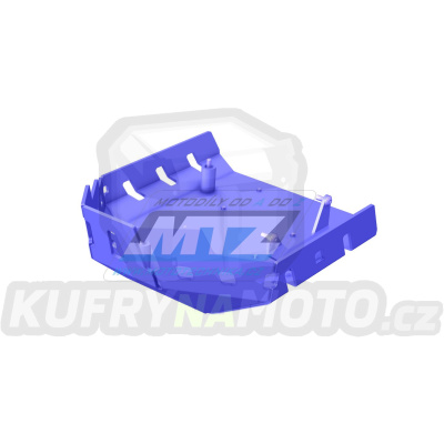 Kryt pod motor hliníkový Dual Sport - Triumph Tiger 900 Rally Pro / 21-22 - barva modrá