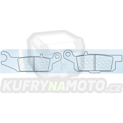 Brzdové destičky CL BRAKES 1194 ATV1