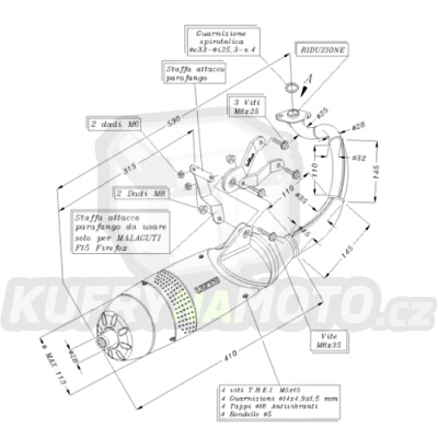 Výfuk Leo Vince Yamaha AEROX 50 1998 - 1999 TOURING LVKN1119-5517