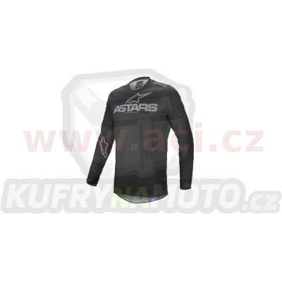 dres FLUID GRAPHITE, ALPINESTARS (černá/šedá) 2023
