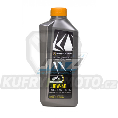 Olej motorový motocyklový REKLUSE FACTORY FORMULATED OIL 10W40 (1L)