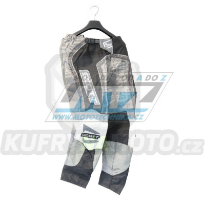 Kalhoty MX Scott San Diego - šedo-černé - velikost 30