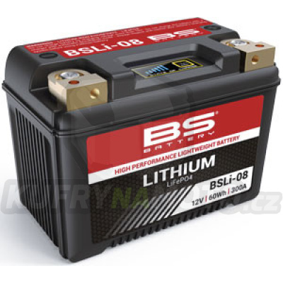 Lithiová motocyklová baterie BS-BATTERY BSLI-08