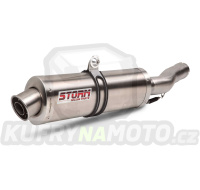 2 koncovky výfuku STORM OVAL Y.014.LX1 Nerez