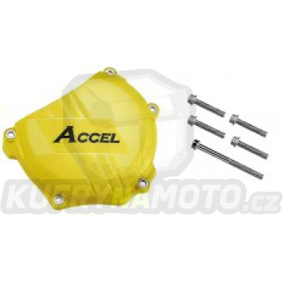 ACCEL kryt krytu spojky (plastový) SUZUKI RMZ250 '07-'17 barva žlutá