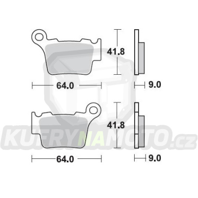 BRAKING desky 891SM1