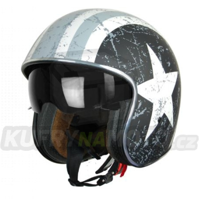 Moto přilba ORIGINE SPRINT REBEL STAR šedá