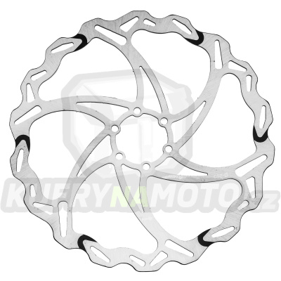 brzdový kotouč (průměr 203 mm, tloušťka 1,9 mm), BRAKING (WFIX Batfly)