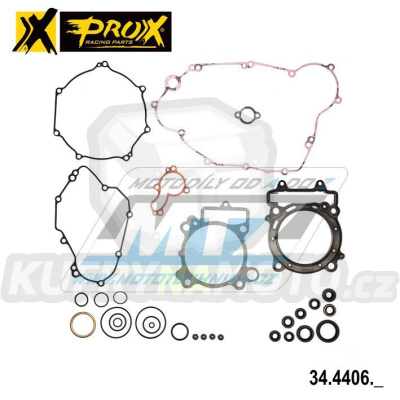 Těsnění kompletní motor (včetně gufer motoru) Kawasaki KXF450 / 06-08