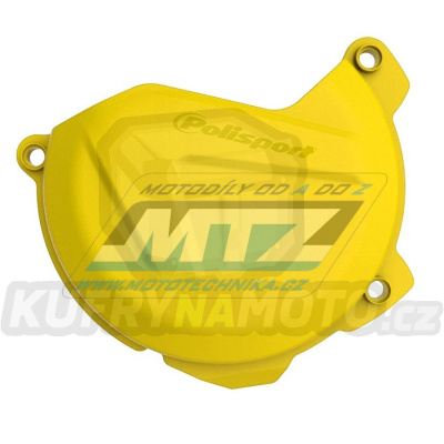 Kryt spojkového víka KTM 250SXF / 13-15 + 350SXF / 11-15 + 250EXCF / 14-16 + 350SXF / 11-15 + 350EXCF / 12-16 + 350 Freeride / 12-17 + Husqvarna FC250+FC350+FE250+FE350 + Husaberg FE250+FE350 - barva žlutá