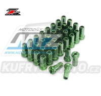 Sada niplů Z-WHEEL - typ P3 (36ks) - ZETA W31-P3364 - zelené
