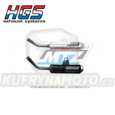 Koncovka (tlumič) výfuku HGS - KTM 65SX / 16-23 + Husqvarna TC65 / 17-23