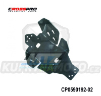 Kryt pod motor plastový DTC Engine Guard - Kawasaki KXF450+KX450 / 19-23 + KX450X+KLX450R - barva černá