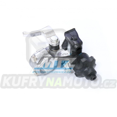 Objímka spojkové páčky Honda CRF250R / 04-09 + CRF450R / 04-08 + CRF150R / 07-18 + CRF450X + CRF250X / 04-17 s páčkou dekompresoru a gumovými kryty