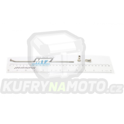 Drát/Špice nerezové do kola + Niple 18&quot; - Kawasaki KX125+KX250 / 89-06