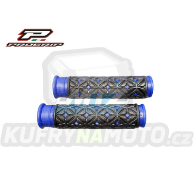 Rukojeti/Gripy Progrip 808 pro čtyřkolky - barva černo-modrá (ATV+Quad / Jet-Ski / Snowmobile)