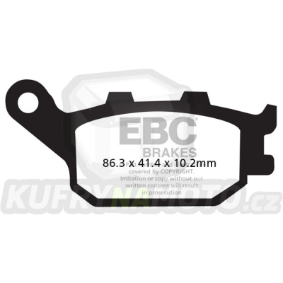 Brzdové destičky EBC FA174V