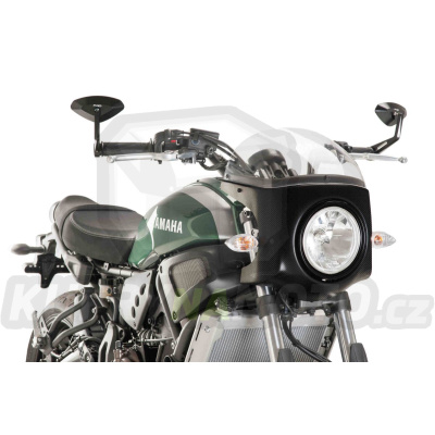 Plexi štít PUIG SEMI-FAIRING 8934W matná černá průhledný